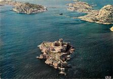 CPM Reflets de Provence Marseille B du R Vue aerienne du Chateau d'If et les Iles 