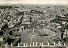 CPM Rome Panorama de la Coupole de St Pierre 