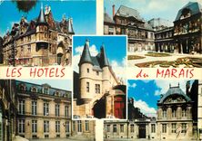 CPM Paris et ses Merveilles Les Hotels du Marais 