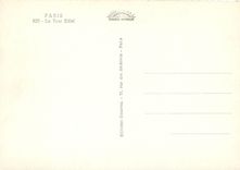 CPM Paris La Tour Eiffel 