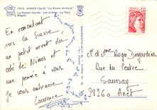 CPM Nimes Gard La Rome Antique La Maison Carree Ls Arenes La Tour Magne