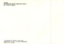 CPM Autun Cathedrale Saint Lazare Fuite ne Egypte 