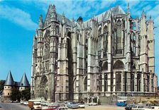 CPM Beauvais Oise Cathedrale St Pierre Transept Sud et Abside 