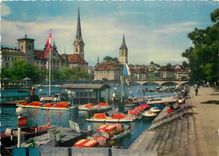 CPM Zurich Limmatidyll mir Fraumunster u Peterkirche 