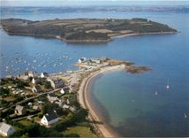CPM La Bretagne en Couleurs Baie de Morlaix Le site de Terenez et la pointe de Barnenez 