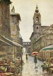 CPM Ettore Roesier Franz Serie Roma Sparta Via del Camparie di Bergo 