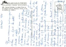 CPM Regard sur les Pyrenees Hautes Pyrenees la Vallee d'Azun et les Villages d'Aucun Marsous Arrens 