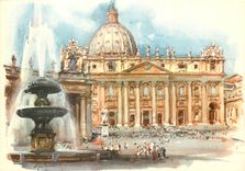 CPM Rome Saint Pierre 