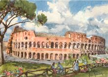 CPM Rome Le Colisee 
