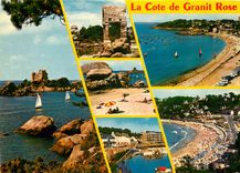 CPM La Cote de Granit Rose Le chateau de Costaeres 