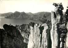 CPM La Corse Ile de Beaute Piana les Calanche et le Golfe de Porto
