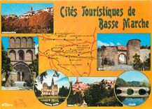CPM Cites touristiques de Basse Marche (Hte Vienne)