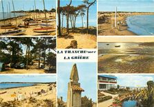 CPM Cote de Lumiere La Tranche sur Mer la Griege la plage le pahre du Groin la PLage