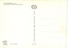 CPM Saint Tropez (Var) Le Clocher et le golfe de St Tropez