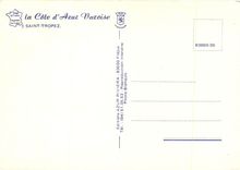 CPM Saint Tropez (Var) La cote d'Azur Varoise