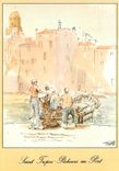 CPM Saint Tropez (Var) Pecheurs au Port