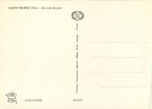 CPM Saint Tropez (Var) un coin du Port