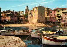 CPM Saint Tropez (Var) La Pouncho port des pecheurs