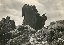 CPM Piana (Corse) Rocher dans les Calanque l'Aigle