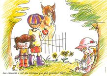 CPM Les Vacances c'est du bonheu qui fait Grandir