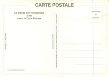 CPM Le Monde des Philatelistes c'est aussi la Carte Postale Guignols Lyon 1966 Bd des Canuts Metro