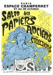 CPM Paris Espace Champerret 21 au 30 oct Salon des Papiers anciens et collections Paris