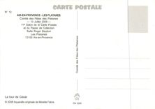 CPM Aix en Provence les Platanes Comite des Fetes des Platanes