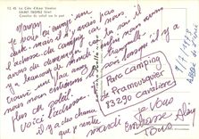 CPM La Cote d'Azur Varoise Saint Tropez (Var) Coucher de Soleil sur le POrt