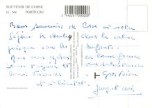 CPM Souvenir de Corse Porticcio