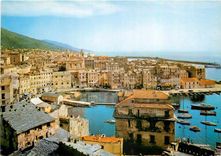 CPM La Corse inoubliable Bastia les Ports et la vieille ville