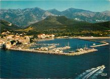 CPM Charmes et Couleurs de la Corse Saint Florent Vue generale Le Port de Plaisance