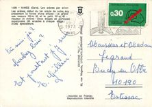 CPM Nimes (Gard) Les arenes par avion