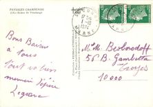 CPM  Paysages Champenois Scene de Vendange Folklore