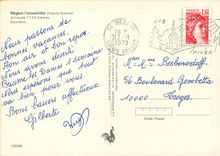 CPM Megeve l'ensoleillee (Haute Savoie) Alt 1113 metres souvenir