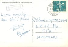 CPM Jungfrau Joch 3454 m aletschgletscher