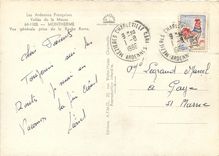 CPM Les Ardennes Francaises Vallee de la Meuse Montherme vue generale prise de la Roche Roma