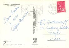 CPM Reims (Marne) La Cathedrale