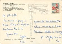 CPM  Briare (Loiret) Le Pont Canal constrit par Eiffel Longueur 662 m Largeur 11 50 m