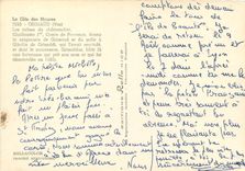 CPM La Cote des Maures Grimaud (Var) Les ruines du chateau fort