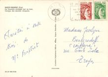 CPM Saint Tropez (Var) La Pouncho protegee par sa tour vestiges des anciens remparts Enfants