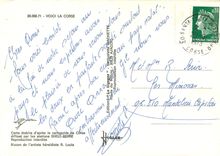 CPM Voici la Corse Calvai Iles Sanguinaires Sartene Empereur Napoleon 1er Bastia Corte Porto Vecchio
