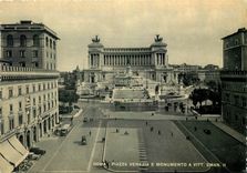 CPM Roma Place Venezia et Monument a Victor Emmanuel
