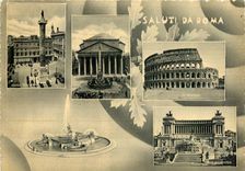 CPM Saluti da Roma