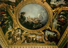 CPM Chateau de Versailles Salle du Trone ou Saon d'Apollon