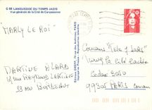 CPM Languedoc du Temps Jadis Vue generale de la cite de Carcassonne