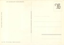 CPM Leo Bandschapp Kunstlerkarte