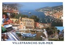 CPM Couleurs et Lumiere de France la Cote d'Azur Villefranche sur Mer (A Mmes)