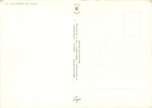 CPM Souvenir de Paris