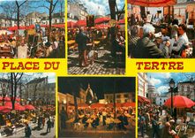 CPM Paris et ses Merveilles Divers aspect de la Place du Tertre