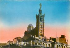 CPM Marseille Basilique Notre Dame de la Garde
